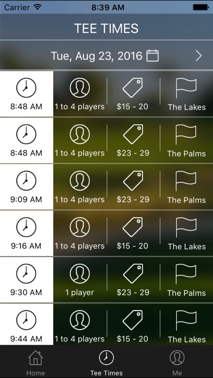 Palm Valley Golf Tee Times