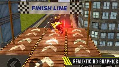 Impossible Stunt Moto Racer screenshot 3