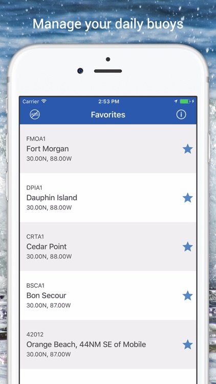 NOAA Buoys Marine Weather PRO