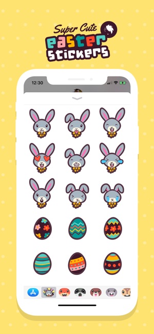 Easter Bunny Emojis & Stickers(圖2)-速報App