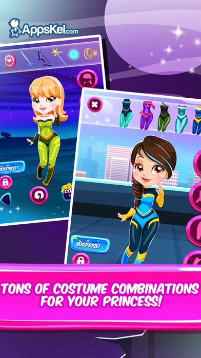 First Princess Superhero Game screenshot 2