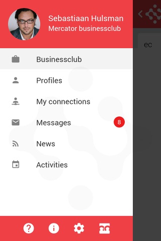 Mercator businessclub screenshot 2