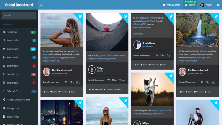 Flow-Flow:App for Twitter,etc