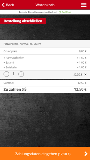 Fattoria Pizza Hausservice Herford(圖2)-速報App