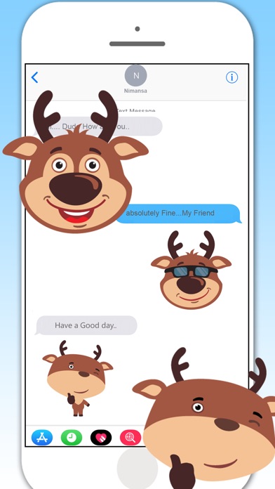 Deer Emojis & Stickers screenshot 4