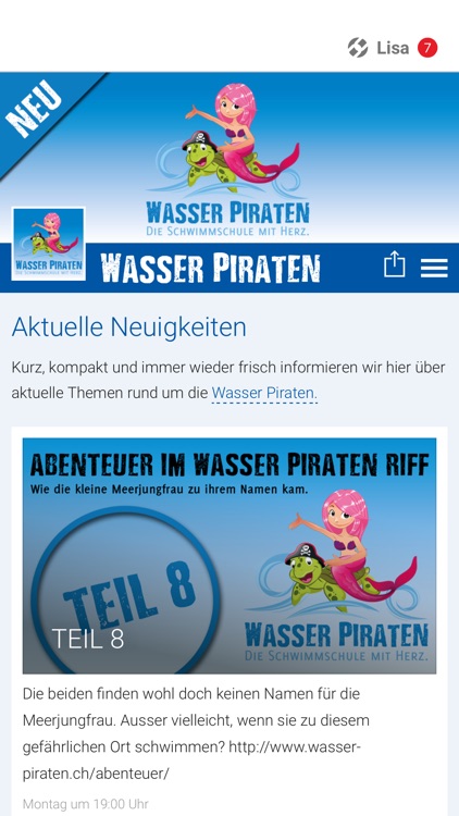 Wasser Piraten