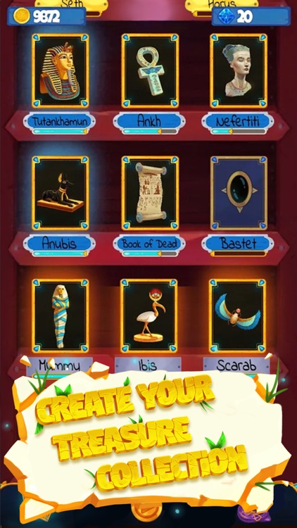 Pick Antique. Tap-Action Game