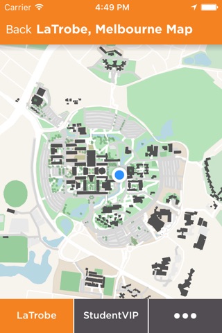 La Trobe University Map screenshot 2