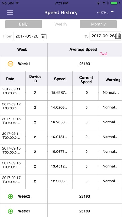 Moda MotorData IoT screenshot 3