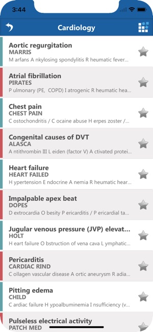 Differential Dx Mnemonics(圖2)-速報App