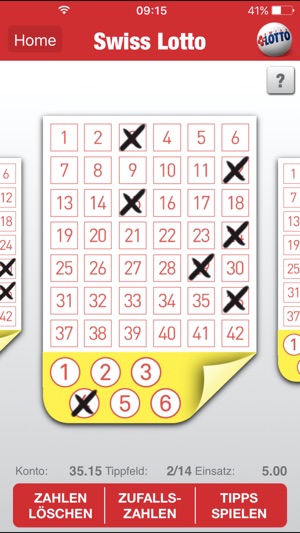Swiss Lotto Im App Store