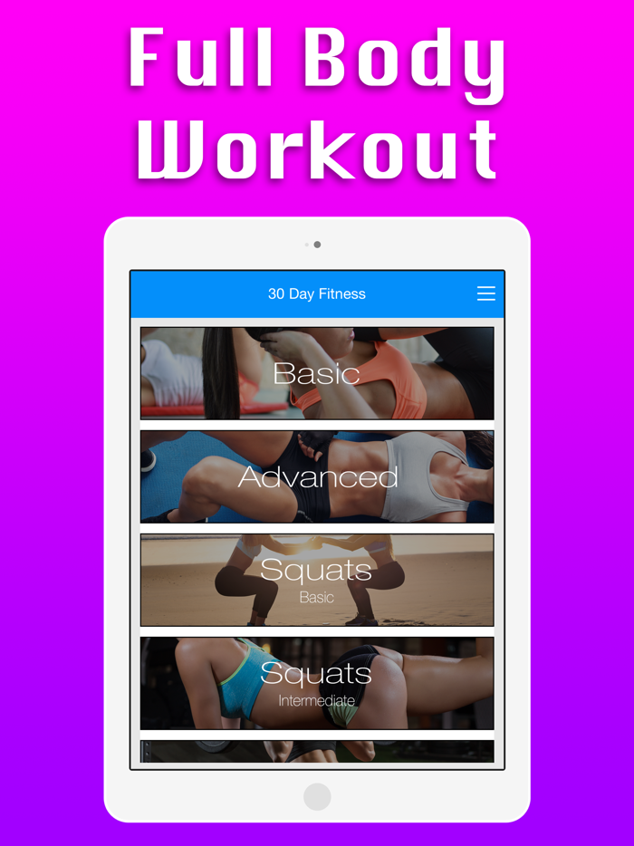 Pro 30 Day Fitness Challenge