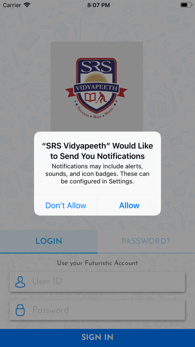 How to cancel & delete SRS Vidyapeeth from iphone & ipad 2