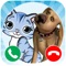 Let your kid talk to pets on the phone, This Animals Call is a fake calling application