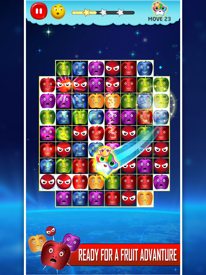 Apple Fruits Bubble Blast Pro