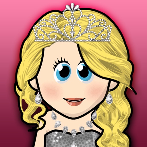 Dress Up Party Girl Clip Art