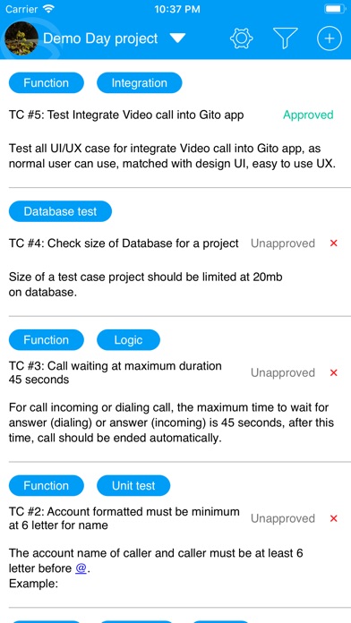 Gito - Test Case screenshot 2
