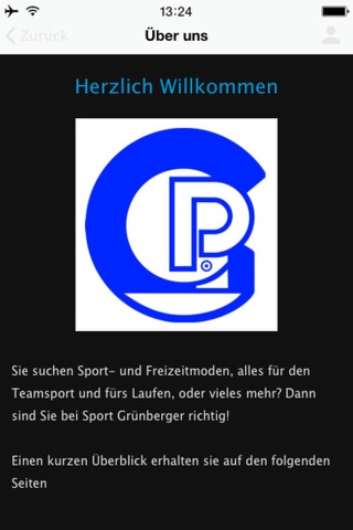 Sport Grünberger screenshot 2