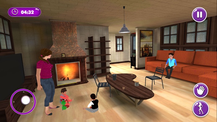 virtual madre familia sim