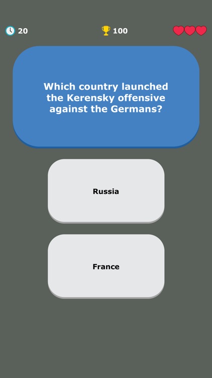 WW1 Quiz - War History Trivia screenshot-8