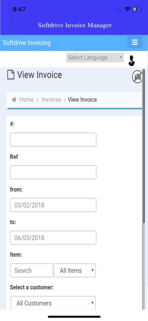 Softdrive Invoice Manager(圖3)-速報App