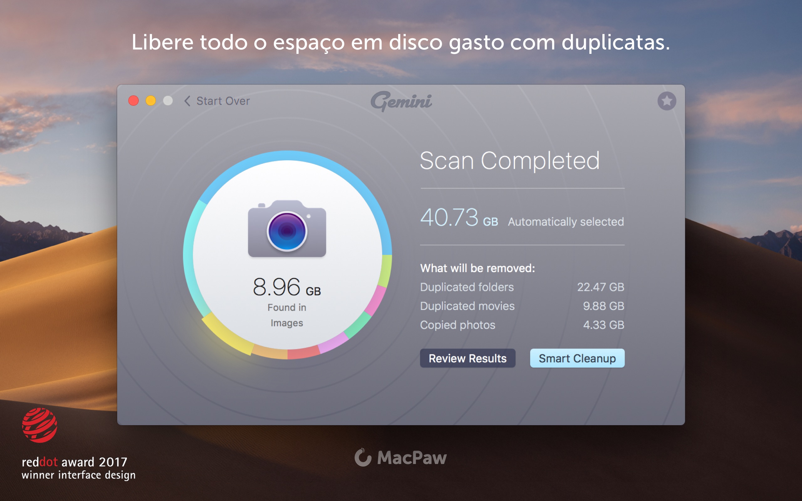 Screenshot do app Gemini 2: The Duplicate Finder