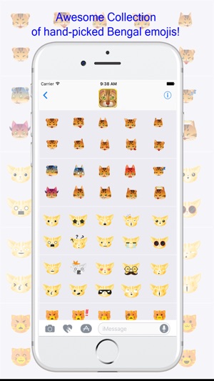 BengalMoji - Bengal Cat Emojis Keyboard(圖3)-速報App