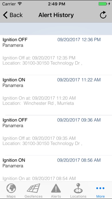 Nimbo Tracking for iPhone screenshot 2