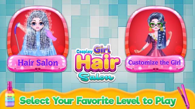 Cosplay Girl Hair Salon(圖2)-速報App