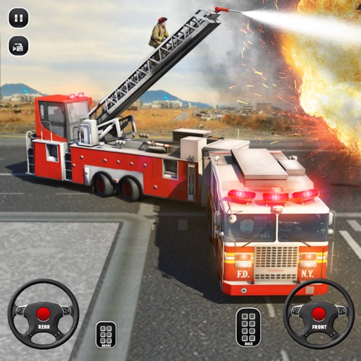 Fire Truck Driving School 2018 icon