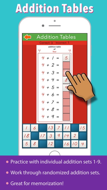 Addition Tables - Montessori screenshot-0