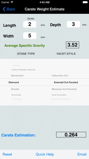 Carats Thickness,Weight,Shape(圖1)-速報App