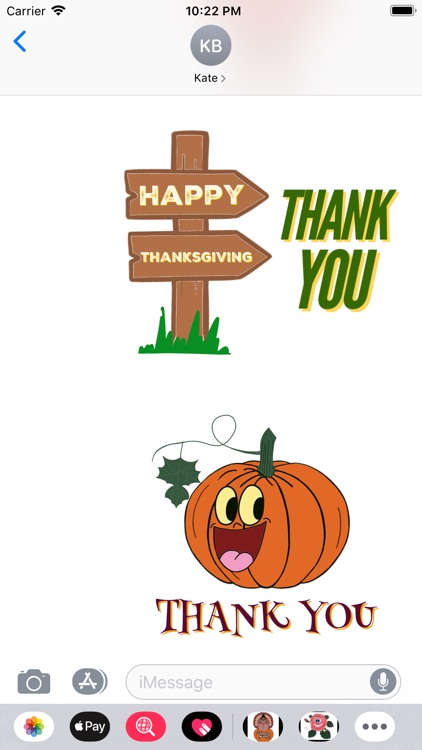 Thanksgiving Gratitude sticker screenshot-3