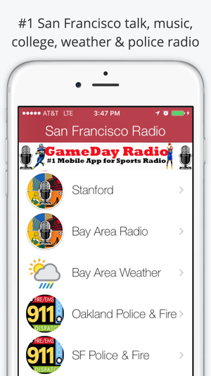 San Francisco GameDay Radio for 49ers Giants(圖3)-速報App