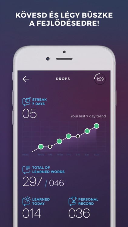 Drops: 5 Perc nyelv tanulás screenshot-3