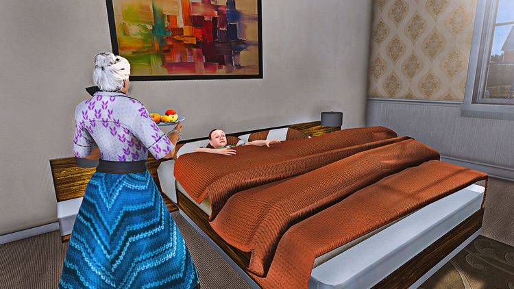 Virtual Granny Happy House screenshot-0