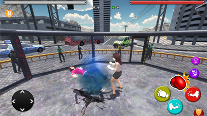 Girl City Fighter Street Fight screenshot 2