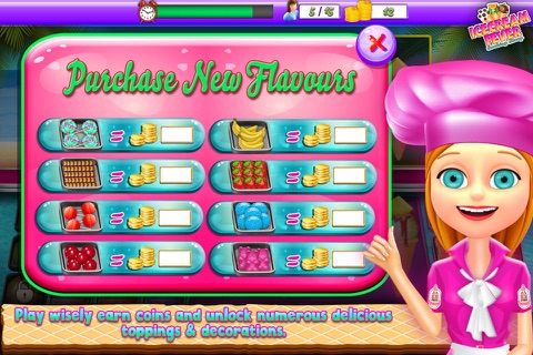Ice Cream Fever Cooking Girls Game screenshot 2