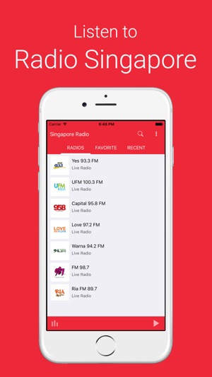 Singapore Live Radio(圖1)-速報App