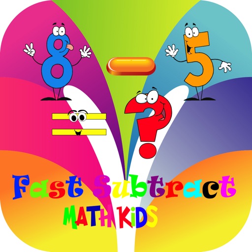 Fast Subtract Math Answer True or False for Kids Free Icon