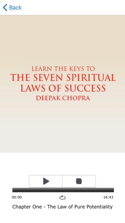 The Seven Spiritual Laws of Success by Deepak Chopra Meditation Audiobook screenshot-3