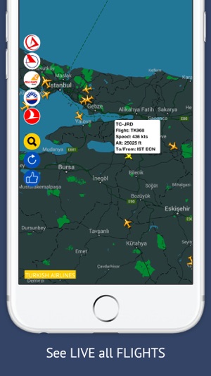 TR Tracker Free : Live Flight Tracking & Status(圖2)-速報App