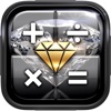 Calculator Keyboard For Diamond & Jewel Wallpaper