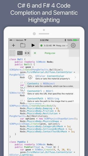 Continuous .NET C# and F# IDE