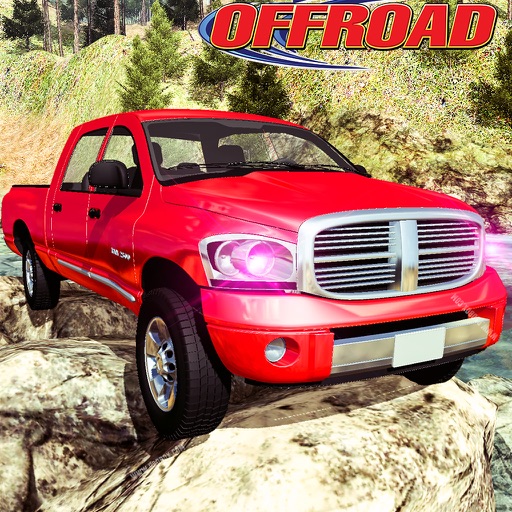 Off Road PickUp Driver 3d Icon