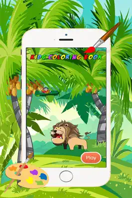 Game screenshot Cartoon Animal Coloring Book - Drawing and Painting Colorful for kids games free mod apk