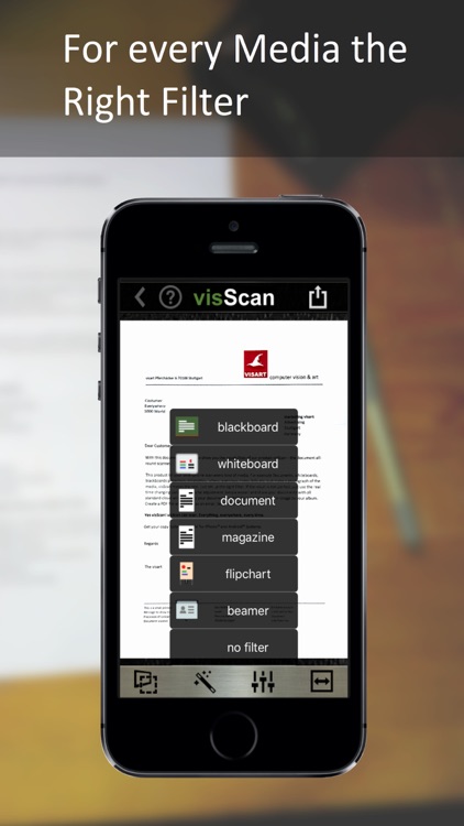 visScan - document all-round scanner app screenshot-0