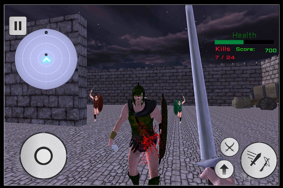 Warrior Fury Knight - Castle Defense screenshot 3
