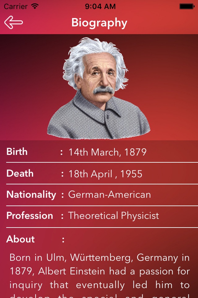 Albert Einstein - A Man of Success screenshot 2