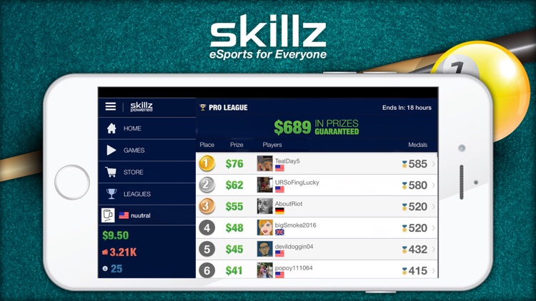 Real Money Pool - Win Cash With Skillz screenshot-4
